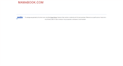 Desktop Screenshot of mamabook.com